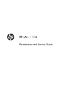HP Mini 1104 User guide