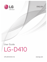 LG LGD410.AHKGBK User manual