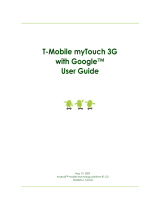 T-Mobile 610214618658 - T-Mobile myTouch 3G Smartphone User manual