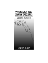 Welch Allyn scanteam 3400 series User manual
