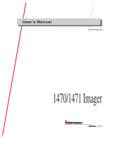 Intermec ScanImage 1471 User manual