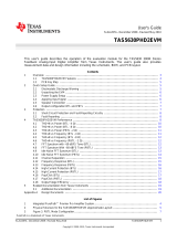 Texas Instruments TAS5630PHD2EVM (Rev. A) User guide
