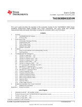 Texas Instruments TAS5630DKD2EVM (Rev. A) User guide