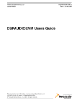 Freescale Semiconductor DSPAUDIOEVM User manual