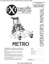 Exmark metro User manual