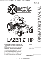 Exmark LAZER Z HP User manual