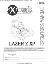 Exmark Laser Z XP User manual