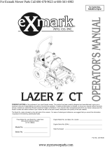 Exmark LAZER Z ADVANTAGE SERIES User manual