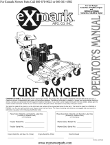 Exmark Turf Tracer TT23KCC User manual
