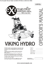 Exmark Viking Hydro User manual