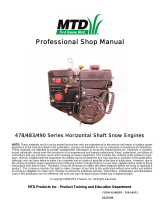 MTD 478 Series Professional Shop Manual
