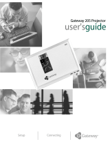 Gateway 205 User manual