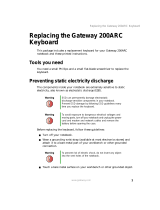 Gateway 200ARC Replacement Manual