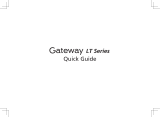 Gateway LT Series Quick Manual