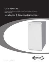 Grant Vortex Pro 58/70 Installation & Servicing Instructions Manual