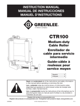 Greenlee CTR100 User manual