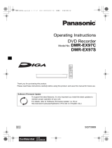 Panasonic DMR-EX97C Owner's manual