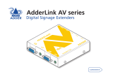 Adder Technology AdderLink AV series User manual
