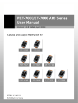 ICP PET-7018Z-S2 User manual