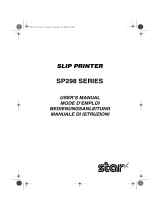 Star Micronics SP298MD User manual