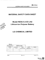 Sharp LG Chem RESU 6.4 EX Owner's manual