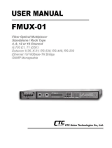 CTC Union FMUX-01 User manual