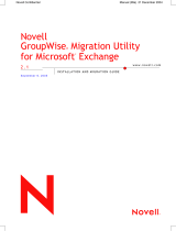 Novell GroupWise Utilities  User guide