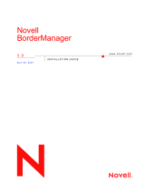 Novell BorderManager 3.9 Installation guide