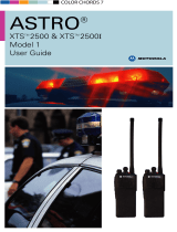 Motorola ASTRO XTS 2500I Model 1 User manual