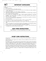 DeLonghi BAR 32 User manual