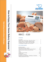 Zojirushi BBCC-X20 Operating Instructions & Recipes