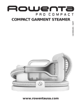 Rowenta COMPACT GARMENT STEAMER User manual