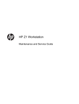 HP Z1 All-in-One Workstation User guide