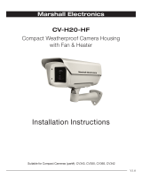 Marshall Electronics CV-H20-HF Installation guide