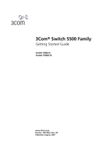 3com Switch 5500G-EI PWR 48-Port Getting Started Manual