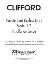 Directed Electronics 5101 Installation guide