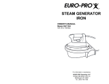 Euro-Pro G6118H User manual