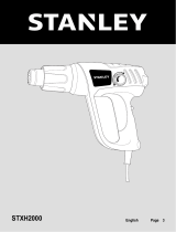 Stanley STXH2000 User manual