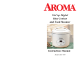 Aroma ARC-930 Owner's manual