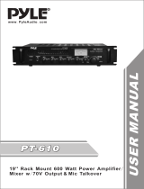 PyleHome PT610 User manual