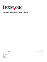 Lexmark S400 Series User manual
