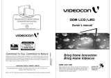 Videocon DDB LCD Owner's manual