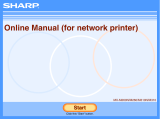 Sharp MX-M310N Operating instructions