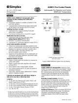 Simplex MINIPLEX 4100ES Series User manual