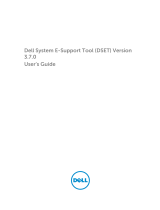 Dell System E-Support Tool (DSET) User guide