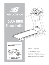 New Balance 1800 User manual