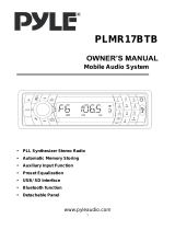 Pyle PLMR17BTB Owner's manual