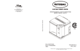 Masterbuilt Butterball 20010109 Operation Manual & Safety Instructions