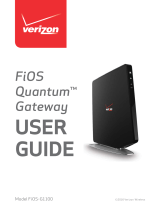 Verizon FiOS-G1100 - FiOS Quantum Gateway User manual