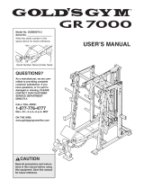 Gold's Gym GR 7000 GGBE6974.1 User manual